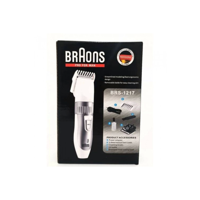 Braons Şarj Edilebilir Kablosuz Tıraş Makinesi Brs-1217 ( Lisinya )