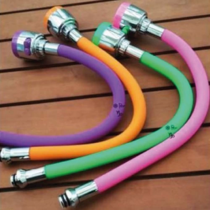 Renkli Oynar Başlıklı Silikonlu Musluk Başlığı Kubar Su Tasarruflu Musluk Başlığı ( Lisinya )