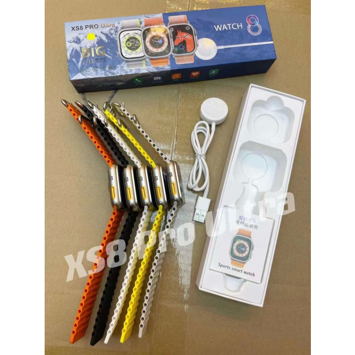 Watch 8 Akıllı Saat Xs8 Pro - Bluetooth, Su Geçirmezlik, Kablosuz Şarj ( Lisinya )