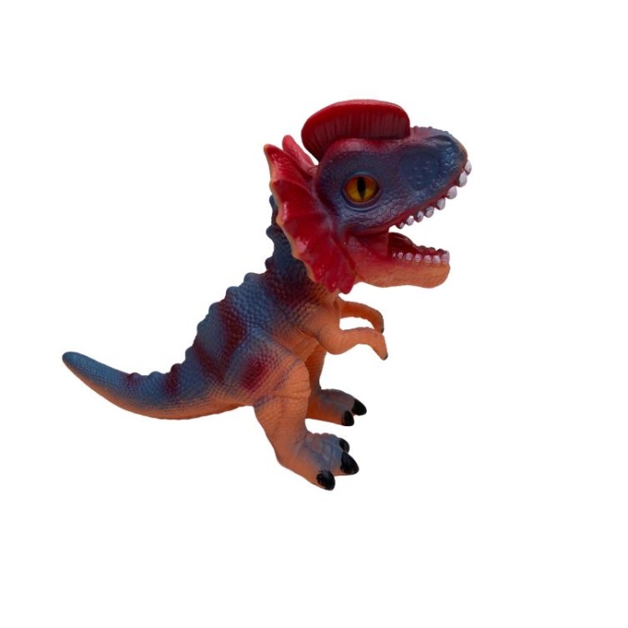 Soft Dinazor Neon Gözlü 24 Cm - LD6206B-Dilophosaurus (Lisinya)