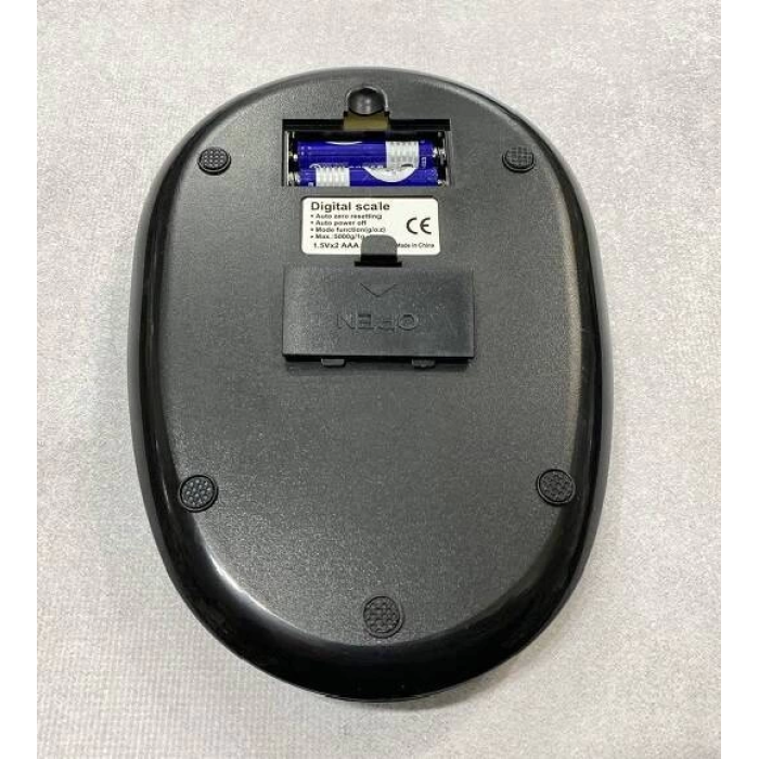 Hazneli Mutfak Terazisi SH-136 - 5 Kg Hassas Dijital Tartı ( Lisinya )