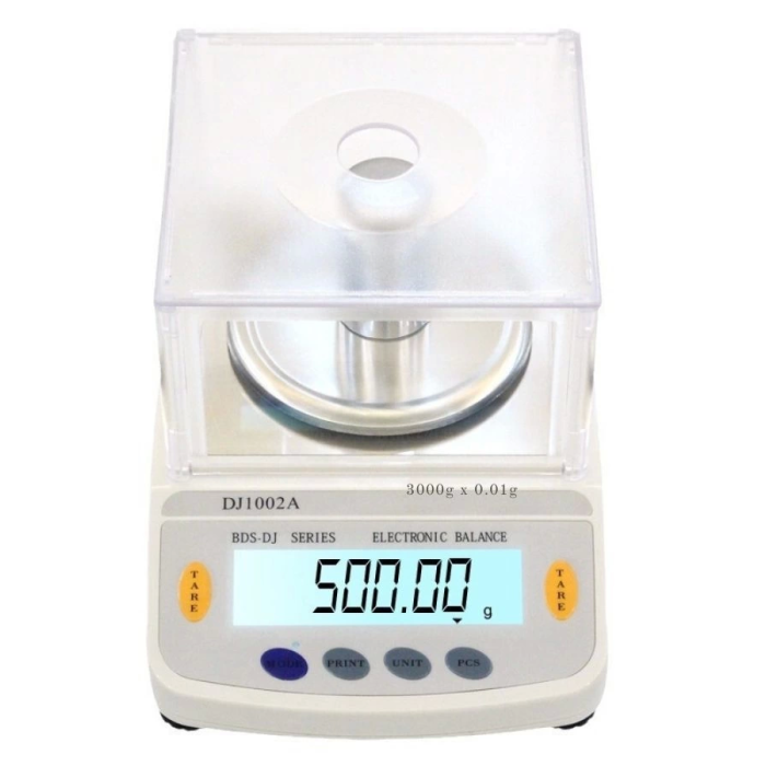 DJ602A Kefeli Hassas Terazi 3000 g Kapasiteli, 0.01 g Hassasiyetle Profesyonel Ölçüm ( Lisinya )