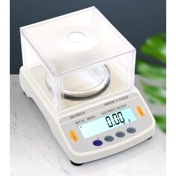 DJ602A Kefeli Hassas Terazi 3000 g Kapasiteli, 0.01 g Hassasiyetle Profesyonel Ölçüm ( Lisinya )