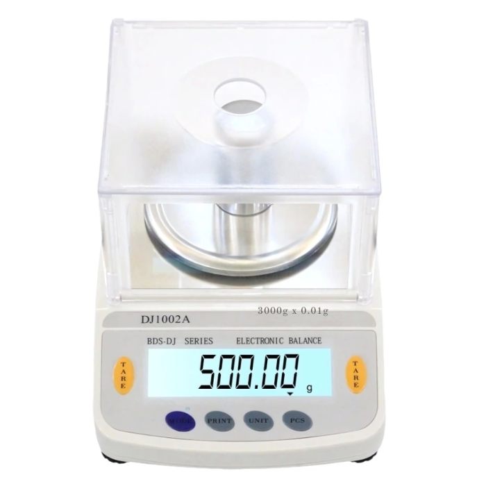 DJ602A Kefeli Hassas Terazi 3000 g Kapasiteli, 0.01 g Hassasiyetle Profesyonel Ölçüm ( Lisinya )