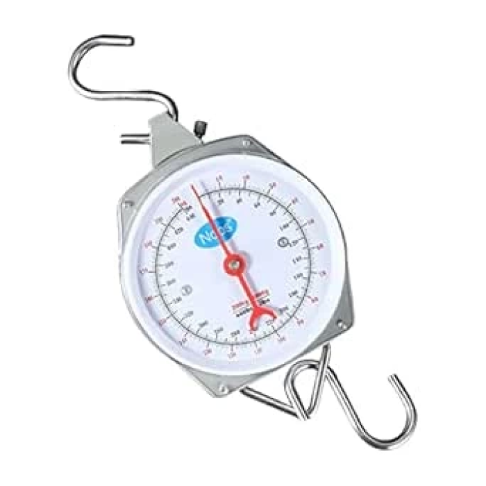 100 kg Kapasiteli Askılı Terazi - Dayanıklı, Net Kadranlı, Çift Ölçü Birimli, Endüstriyel ve Dış Mekan Uyumlu ( Lisinya )