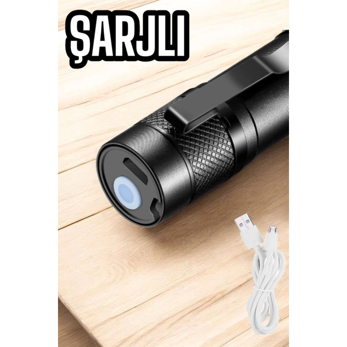 Işıldak El Feneri Kamp Lambası Mini Taşınabilir Acil Durum Lambası Fener Led Işık ( Lisinya )