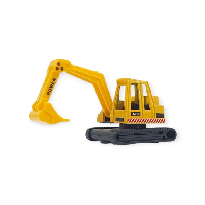 3lü İş Makinaları Road Seti - Die Cast - DS044 - İnşaat (Lisinya)