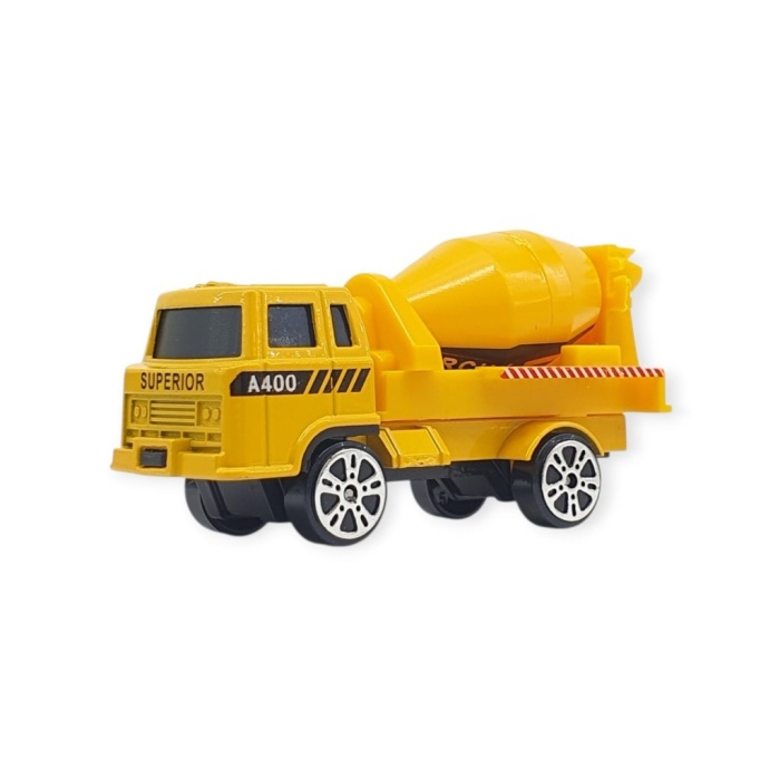 3lü İş Makinaları Road Seti - Die Cast - DS044 - İnşaat (Lisinya)