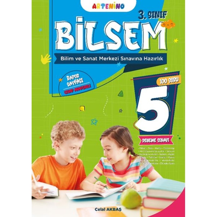 3. Sınıf 2025 BİLSEM Sınavına Hazırlık 5’li Deneme Sınavı