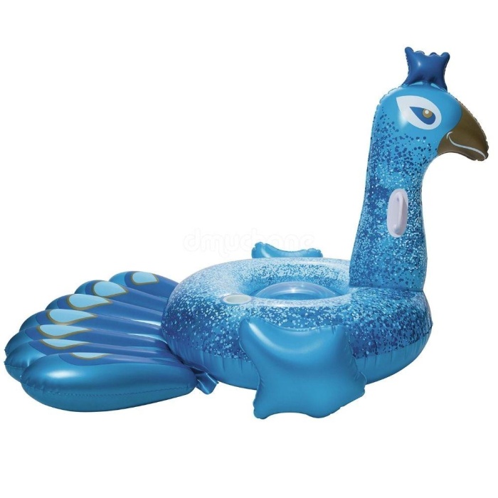 Dev Tavus Kuşu Binici 198x164 Cm Bestway - 41101  (Lisinya)