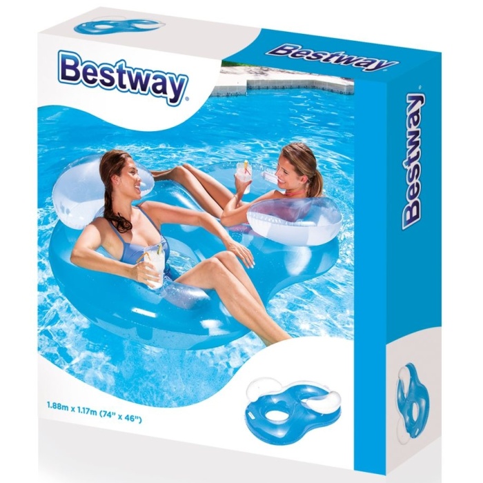 Deniz Yatağı 2 Kişilik Güneşlenme Koltuğu 188X117Cm Bestway 43009 (Lisinya)
