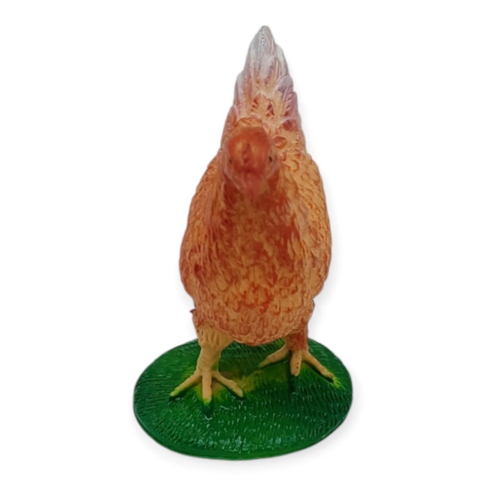 Hayvan Figürleri - Çiftlik Hayvanları 6 cm - Tavuk (Lisinya)
