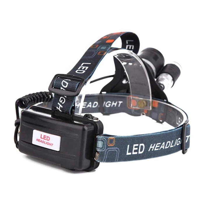 3 Başlıklı Şarjlı  Kafa Feneri   Wt-256 - Lisinya