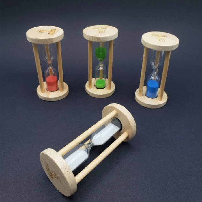 5 Dakikalık Ahşap Kum Saati - Lisinya