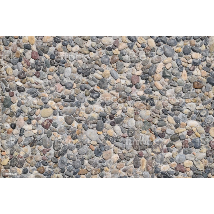 Çakıl Taşı Desenli Yapışkanlı Kaplama Kağıdı  Büyük Boy 3 Metre - Lisinya