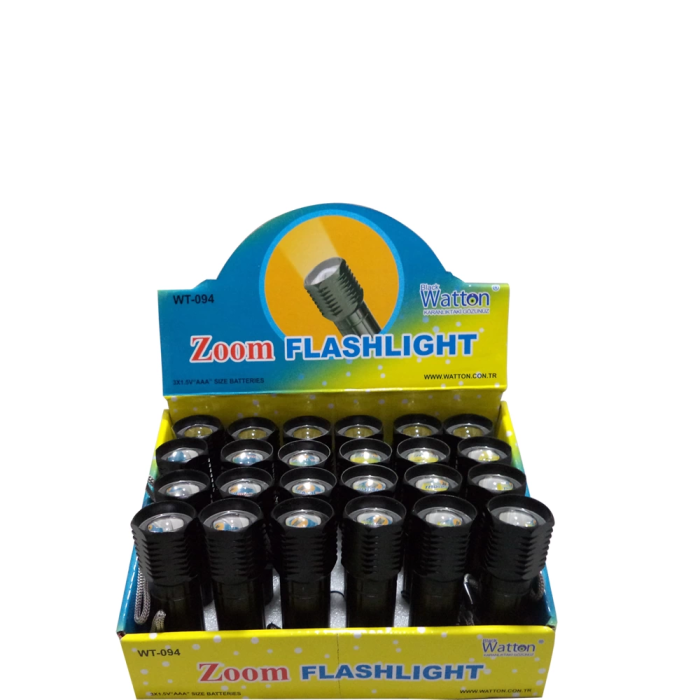 Küçük Güçlü Zoomlu El Feneri  Wt-094 - Lisinya