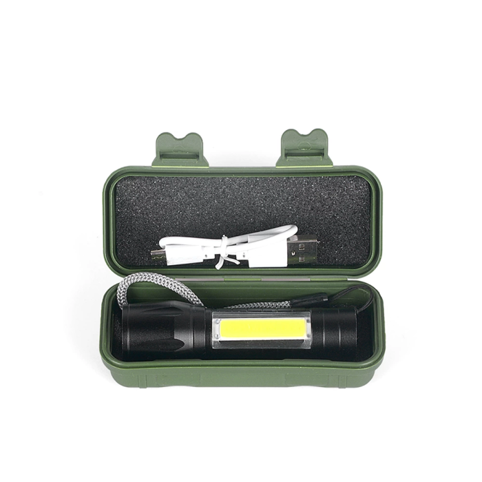 Mini Çok Güçlü Şarjlı El Feneri (xpe-cob Led )  Wt-030 - Lisinya