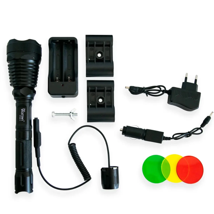 Orjinal 800 Lümen T6 Özel Avcı Feneri  Wt-205 - Lisinya