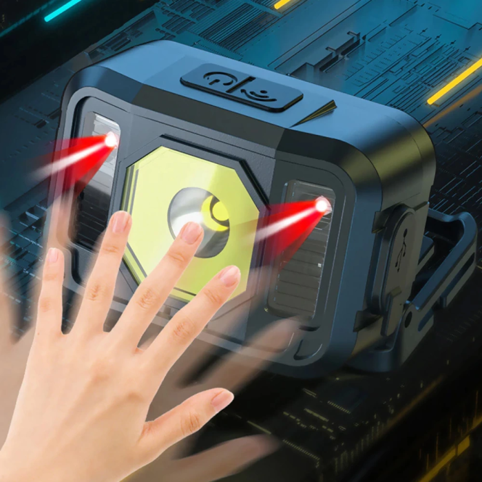 Pratik Sensörlü Sinyalli Kafa Lambası  Wt-024 - Lisinya