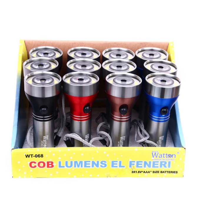 Yeni Model Ledli El Feneri  Wt-068 - Lisinya