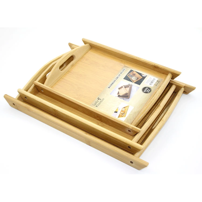 3lü Bambu Tepsi Alk2164 - Lisinya