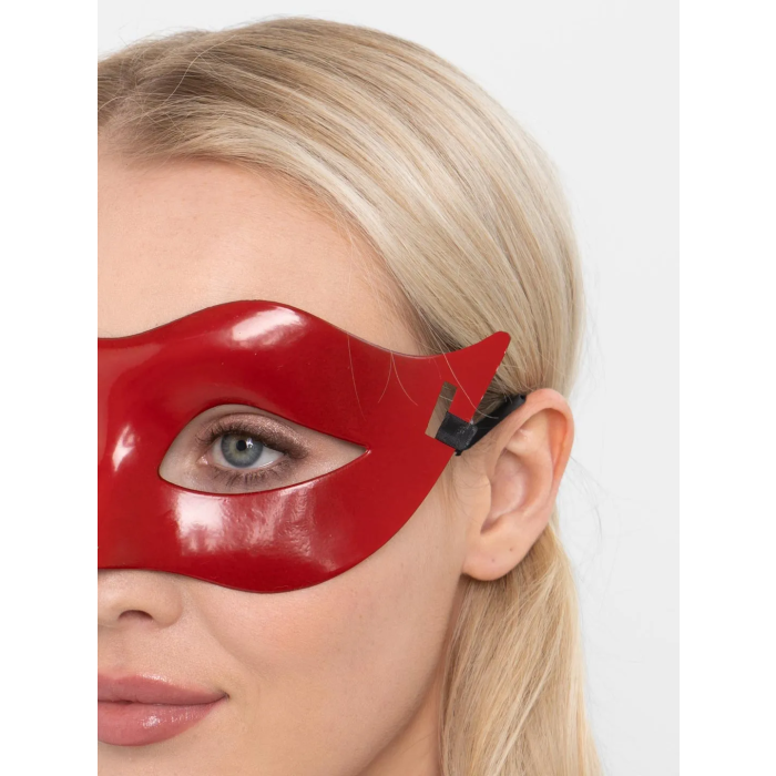 Kırmızı Renk Masquerade Kostüm Partisi Venedik Balo Maskesi - Lisinya