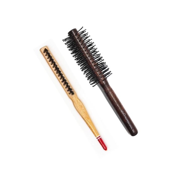 Liva 506& 690 Profesyonel Yanmaz Set Topuz Saç Fırçası-2li - Lisinya