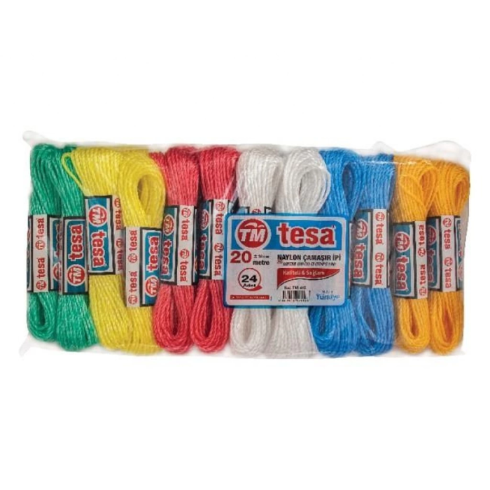 Temsan 20 Metre Naylon Çamaşır İpi 24lü - Lisinya