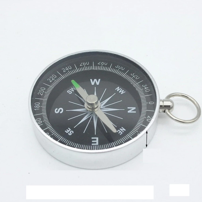 Mini Paslanmaz Alüminyum Pusula G442b - Lisinya