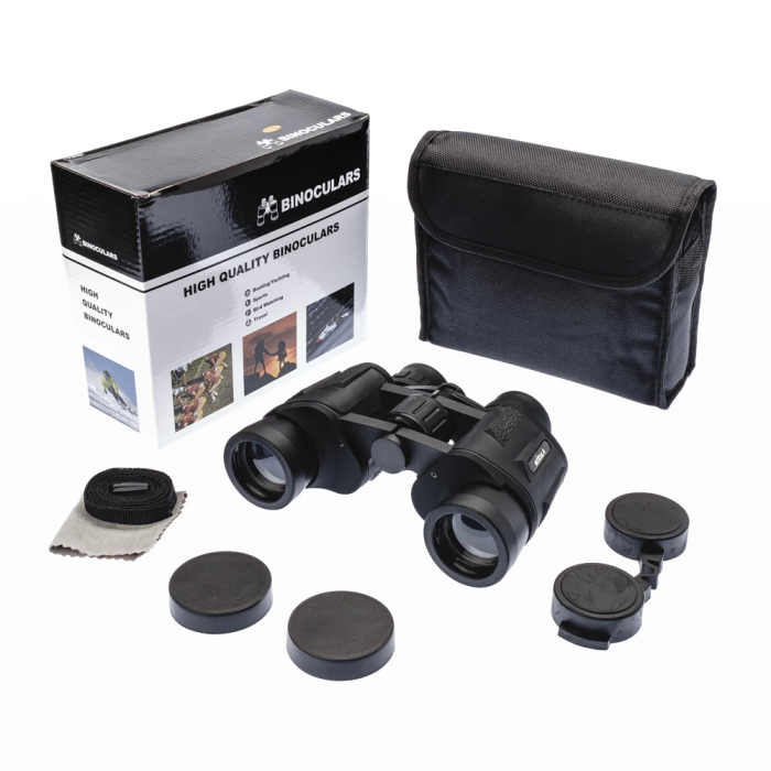 20x35 Profesyonel El Dürbünü – Büyük Mercek – Süper Netlik – 1000m/56m – Siyah - Lisinya