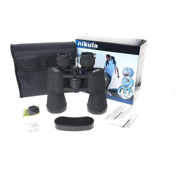 10x50 Profesyonel El Dürbünü – Mavi  Mercek – Süper Netlik – 1000m/56m - Lisinya