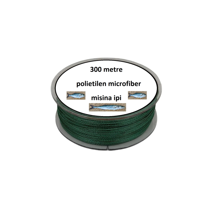 Misina 300m Polietilen Microfiber 2.0 Ip Misina Yeşil - Lisinya