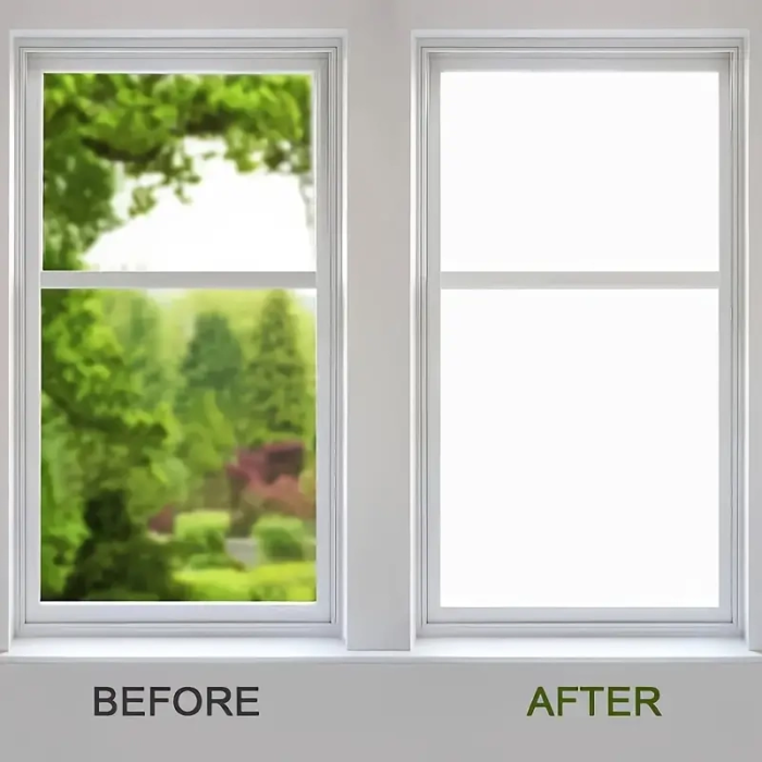 Uv Engelleyici Buzlu Cam Filmi 5 Metre X 60 Cm - Lisinya