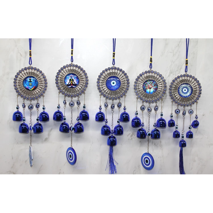 Metal Nazar Boncuğu Çan Alk3491 - Lisinya