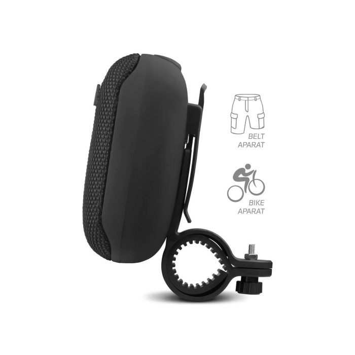 Bisiklet Motorsiklet Gidon Kemer Aparatlı Hafıza Kartı Usb Girişli Bluetooth Hoparlör - Lisinya