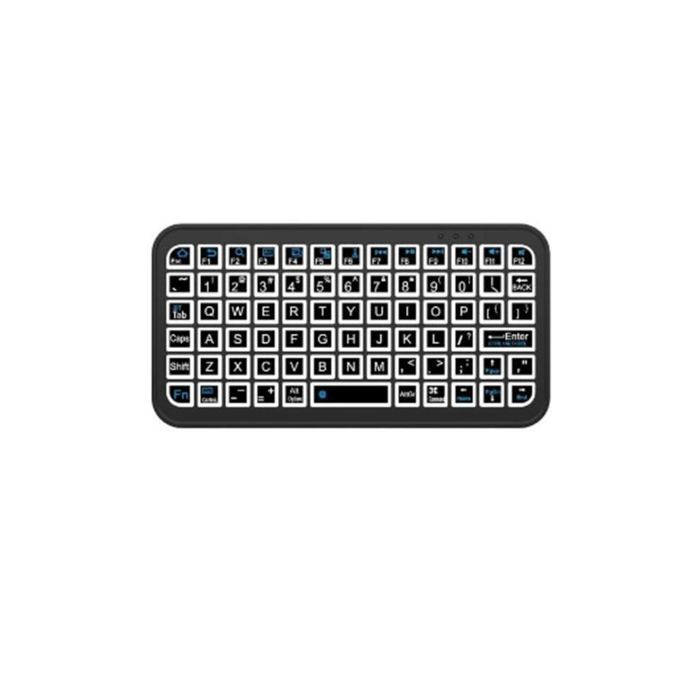 Mini Klavye Smarttv Işıklı Bluetooth Kablosuz Televizyon Ps3 Dizüstü Tabletler Ve Telefonlar İçin - Lisinya