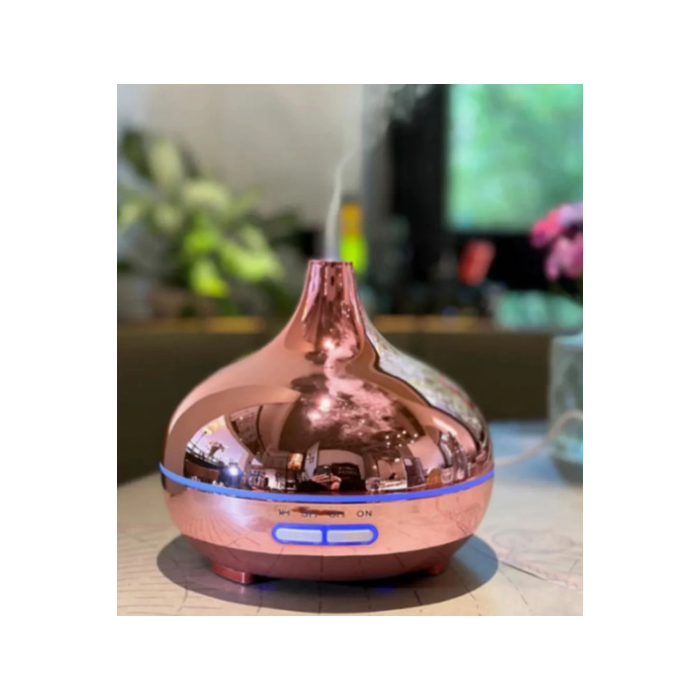 Hava Nemlendirici Parlak Gold Aromatik Oda Kokusu 550 Ml Kahve Aroma Difüzörü Buhar Nemlendırıcı - Lisinya