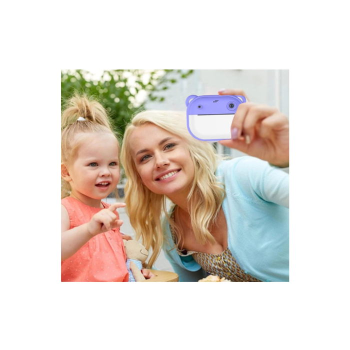 Dijital Video Kayıt Fotoğraf Çocuk Kamerası Anlık Termal Resim Kağıt Baskılı - Lisinya