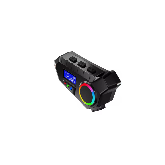 Y30 Kask Kulaklık Bluetooth Motosiklet Kulaklık Rgb Radyolu Intercom - Lisinya