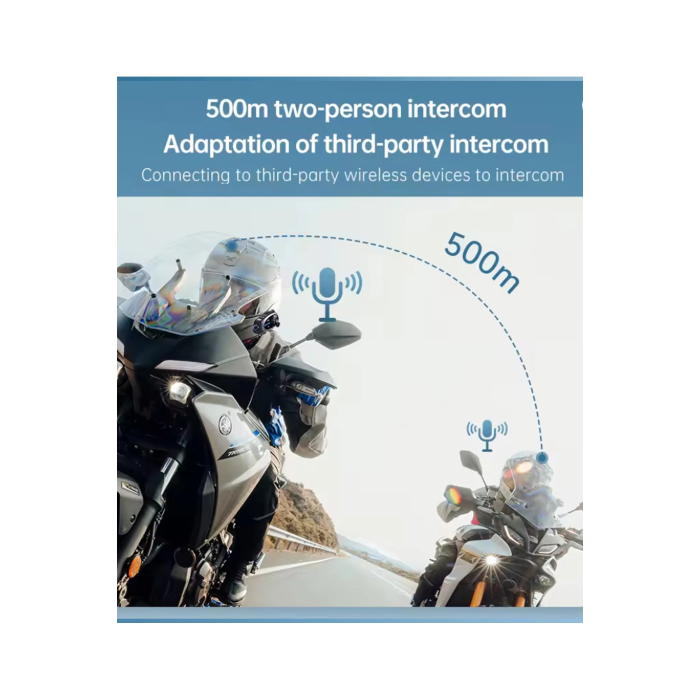 Q29 Motosiklet Kask Bluetooth Kulaklık Eşleşmeli 1080p Kamera Geniş Açı Su Geçirmez Intercom - Lisinya