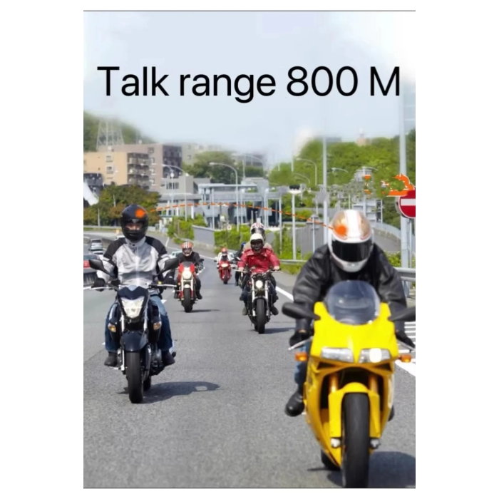 Bt62 Motosiklet Kask Kulaklığı Bluetooth Intercom 2 Intercom Bağlantılı - Lisinya