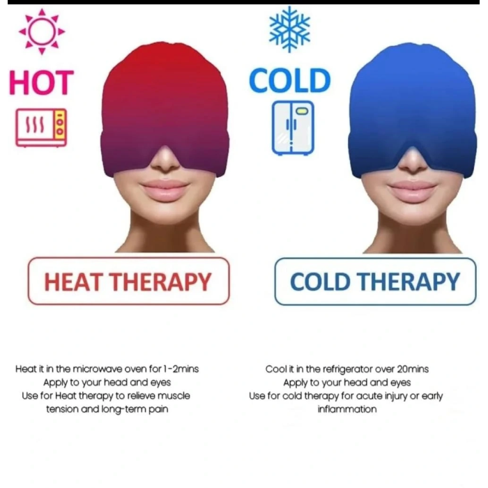 Miğren Ve Baş Ağrısı Giderici Maske - Lisinya