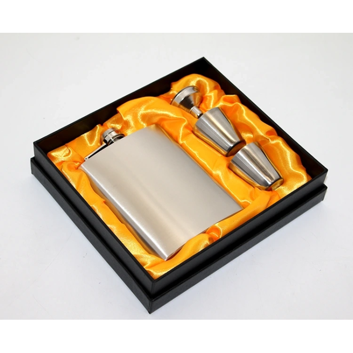 Paslanmaz Çelik 2 Shot Bardaklı Matara Seti Alk2659 - Lisinya