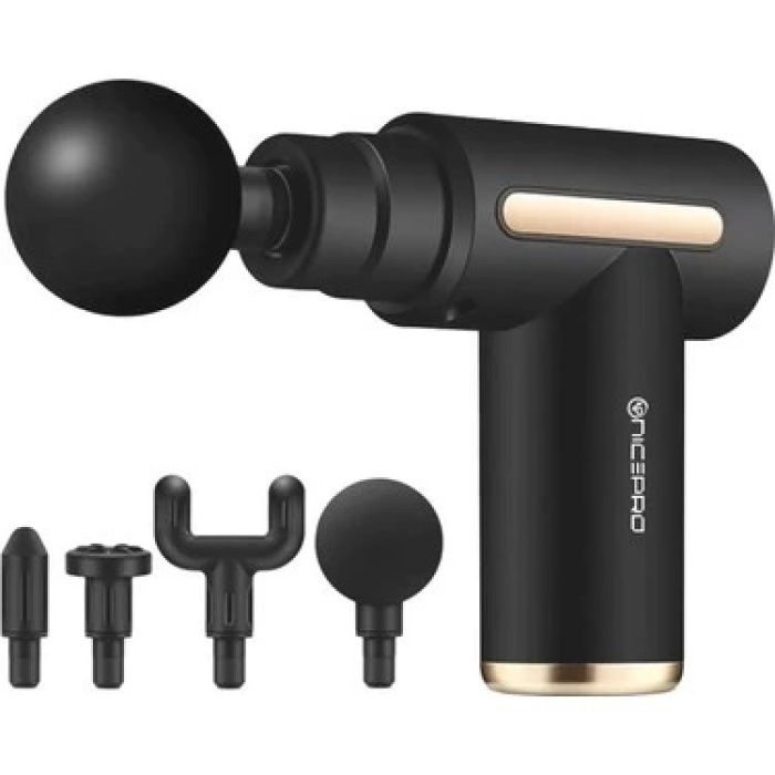 4 Başlıklı 6 Kademeli Titreşimli Şarjlı Mini Masaj Aleti - Lisinya