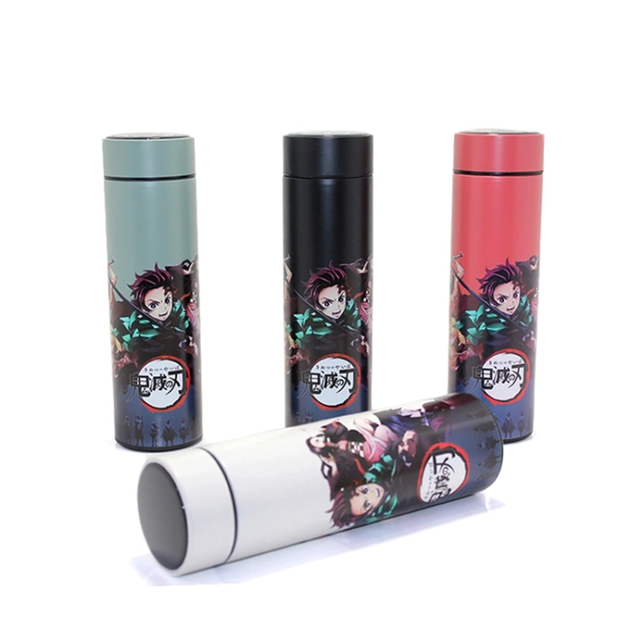 Anime Baskılı Digital Göstergeli Termos 500 Ml Alk380 - Lisinya