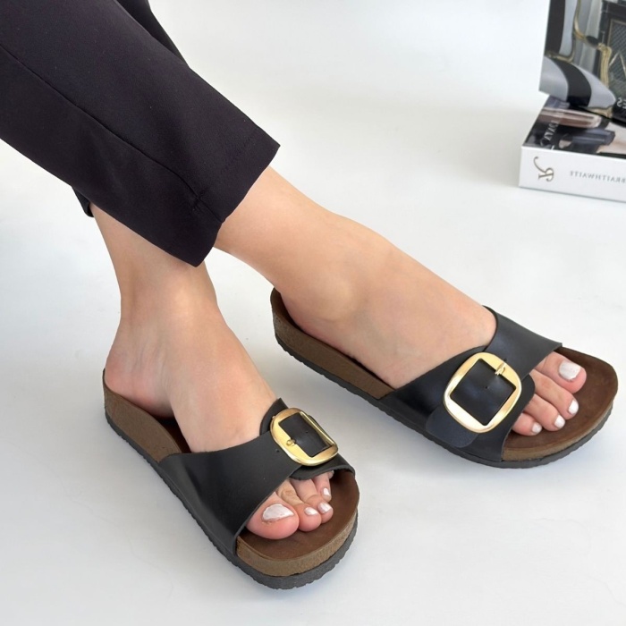 Zooy Siyah Cilt Terlik - Lisinya