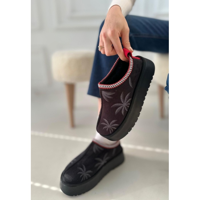 Mucy Siyah Süet Bot - Lisinya