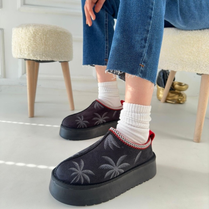 Mucy Siyah Süet Bot - Lisinya