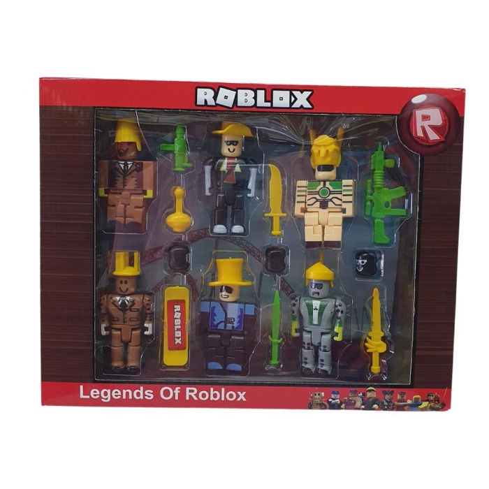 Roblox 6 lı Karakter Figürleri - 6010 (Lisinya)