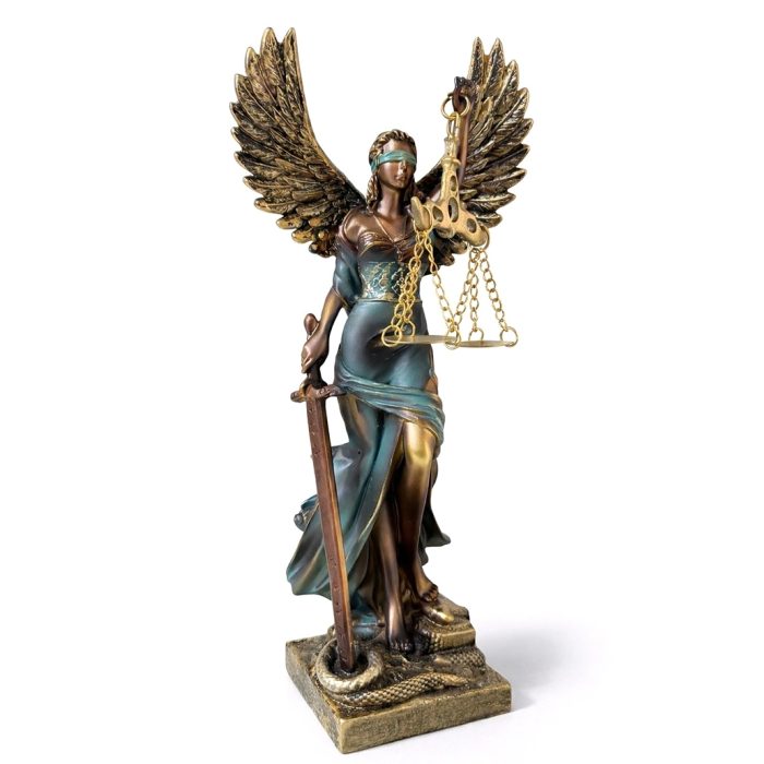 Polyester Kanatlı Adalet Biblosu Alk4419 - Lisinya